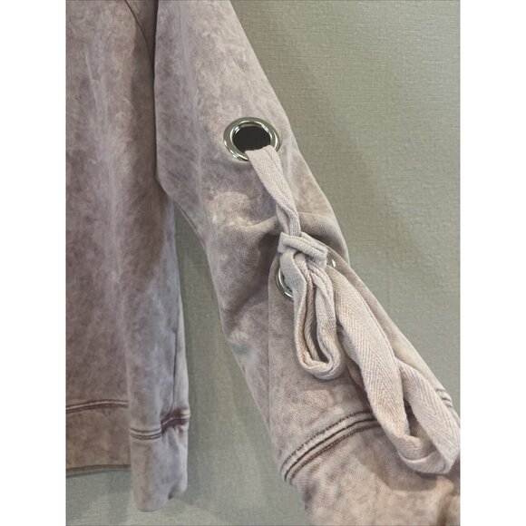 Mustard Seed Womens S Pullover Sweater Purple Ombré Long Sleeve 100% Cotton - Picture 6 of 10